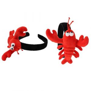 TOYZFRIENDY Serre- Écrevisse Pour Femme Bandeau à Rouge Fermoir à Cheveux Et Confortable (Muliuin, neuf)