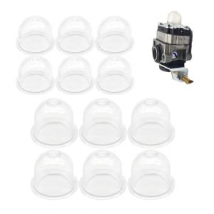CATELL 12 Pcs Poire D'AmorçAge Debroussailleuse, 22mm et 19mm Pompe Amorcage Debroussailleuse, Poire Amorcage Debroussailleuse pour DéBroussailleuse, Scie à Essence, Tondeuse, Machine De Haie (JRD-EU, neuf)