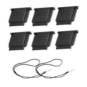 IPNSDON 6 pi&egrave;ces Couverture de sabot de flash Housse d'appareil photo Convient pour les appareils photo avec 2 sangles d'appareil photo, etc, 4 pi&egrave;ces (guoyuxindeouzhoudianpu, neuf)