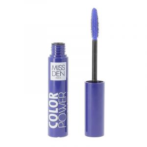 Mascara Color Power - Miss Den - Mascara Couleur Intense - Effet Volume et Élongation - Teinte 406 bleu (La Brosse et Dupont, neuf)