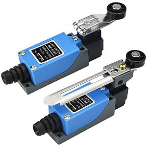 OTTYMO 2 Pcs Interrupteur Fin de Course ME-8108/ME-8104 Contacteur Fin de Course AC250V Fin de Course Telemecanique Contact de Fin de Course Switch Fin de Course pour Machine Automatique Industrie (ruijiekang, neuf)