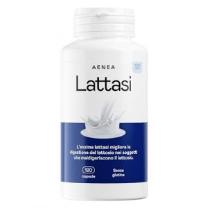 Aenea Lactase comprimés à effet immédiat 16500 FCC, 120 Cpr, enzyme lactase à haute dose pour intolérance au lactose, pastilles lactose pour digestion, fabriqué en Italie et sûr (Shop Nile, neuf)