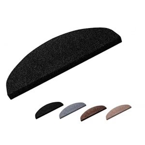 Marchettes d'escalier adh&eacute;sives | Confort & s&eacute;curit&eacute; | quantit&eacute;, Couleur et Dimensions au Choix | Installation Facile et Rapide | MadeInNature&reg; (Anthracite, 12 marchettes) (cit&eacute; de la d&eacute;co, neuf)