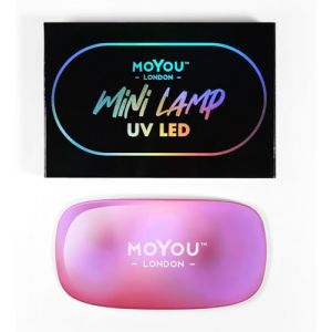 MoYou LONDON LED & UV Light for Gel Nails – Lightweight & Compact 6W Curing Lamp with 5V/1A USB Power Cable – Gel Nail Polish Lamp & Other Nail Supplies - Pink (MoYou Marketing_1, neuf)