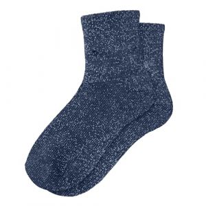G&eacute;n&eacute;rique Lot Chaussettes Paillettes Femme 1 paire / 4 paires Chaussettes A Paillettes 36-42 Unisexe Chaussette Brillante Multicolore Cadeau Femme Fantaisie (01-Blue, One Size) (guangzhouzhirongmaoyiyouxiangongsi, neuf)