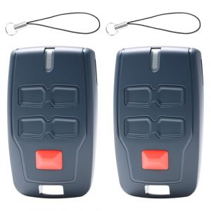 Télécommande Portail 433.92MHz Compatible BFT Mitto 4 B, Rolling Code Sécurisé, Contrôle à Distance Ergonomique pour Portes Automatiques et Garages, Programmation Facile, Batterie Incluse 12V 23A (WenShengQi, neuf)
