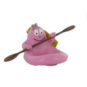Plastoy - 62355 - Mini Porte-Cl&eacute; - Barbapapa New (docsmagic, neuf)