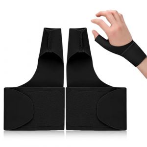 XOXVURI 1 Paire Attelle Pouce Droit Et Gauche Orthese Pouce Souple Protection Pouce Arthrose Élastique Orthèse De Pouce Sport Support Poignet Compression Arthritique Gants De Soutien Du Pouce (FASHU GNAHZ LTD, neuf)