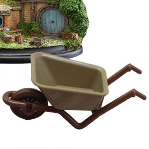 CGACCSD Brouette Miniature, Jouet Brouette Enfant, Mini Brouette De Jardin Mignonne, Kit De Jeu Décoratif en Bois, Décoration De Brouette De Jardin À (riyise, neuf)