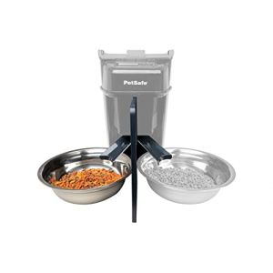 PetSafe Bol/Séparateur de Repas pour 2 Animaux Matériau sans BPA pour Chat (Pattern EU, neuf)