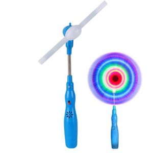 Tournoyante Lumineuse | Jouet Tournoyant LED pour - H&eacute;lice Tournante Musicale Aliment&eacute;e par Piles, Jeu Amusant pour Gar&ccedil;ons Et Filles (hefengxianjieweishuohulianwangyouxiangongsi, neuf)