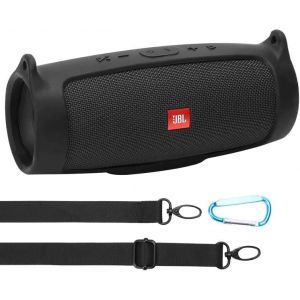 co2CREA Housse en Silicone en Protection &Eacute;tui Speaker Case pour JBL Charge 4 Enceinte Bluetooth Portable (Haut-Parleur Non Inclus, ne Convient Pas &agrave; jbl Charge 3) (YO-Commerce, neuf)