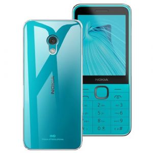 HuiYouMY Coque pour Nokia 235 4G 2024/Nokia 215 4G 2024/Nokia 220 4G 2024 (2.8"), Souple Gel Silicone Housse, Ultra-Thin Transparent Etui TPU Bumper Coque Protection Case Cover Shell - Clear (SCDMY, neuf)