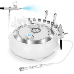 iklestar Machine de microdermabrasion 3 en 1 avec pistolet pulvérisateur, professionnel de dermabrasion diamant visage pour salon personnel à domicile, 65-68 cmHg (Tyue-Direct, neuf)