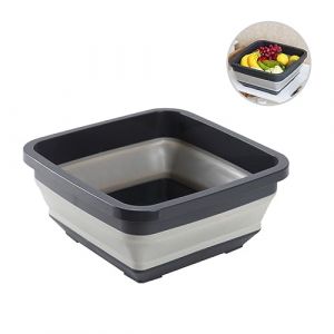 VALICLUD Lavabo Pliable Pour Maison Bassine R&eacute;tractable Avec Rembourr&eacute;s Portable Pour Voyages Et Ext&eacute;rieur (Cedongh, neuf)