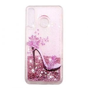 Paillette Liquide Coque pour Samsung Galaxy A20e, 3D Glitter Brillant Sable Mouvant &Eacute;tui Souple Transparente Silicone TPU Gel Antichoc Housse de Protection pour Galaxy A20e,XY Shoe (LEMAXELERS, neuf)