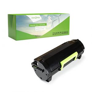 Green2Print Toner Noir 2500 Pages remplace Lexmark 51B00A0, 51B2000 Toner pour Lexmark MS317DN, MS417DN, MS517DN, MS617DN, MX317DN, MX417DN, MX517DE, MX617DE (Green2Print, neuf)