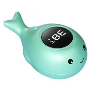 Thermom&egrave;tre De Bain Pour B&eacute;b&eacute;, Thermom&egrave;tre Bain Bebe Digital Prise Temp&eacute;rature De La Pi&eacute;ce Et Du Bain, Thermom&egrave;tres De Baignoire &Agrave; LED Num&eacute;riques &Agrave; Jouet Flottant, Thermom&egrave;tre De Baignoire S&eacute;curit&eacute; (weihu99, neuf)