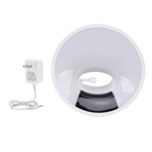 Eujgoov Horloge de Lever du LED Multifonctionnel 7 Couleurs Auto Semball Bt Wake Up Horloge pour le Dortoir de la Chambre (Plug UE 100-240V) (hafanpp, neuf)