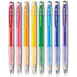 Pilot Color Eno 0.7Mm Automatic Mechanical Pencil 8 Color Set (SPEEDY FUN, neuf)