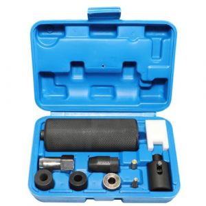 DPTOOL Outil de démontage d'injecteur de carburant avec extracteur coulissant de joint d'injecteur compatible avec BMW N14 N18 N20 N26 N47 N53 N54 N55 N57 N63 S63 B38 B48 B58 (DPTOOL FR, neuf)
