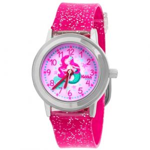 Kiddus Montre pour Fille, Montre Bracelet Enfants avec Paillettes, Cadeu Apprentissage, Analogic Enfant &agrave; partir de 5 Ans (Kiddus, neuf)
