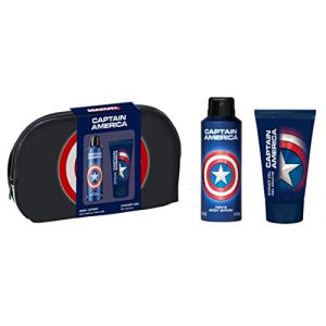 coffret captain america gel douche 200 ml + deodorant 200 ml (FC E-SHOP, neuf)