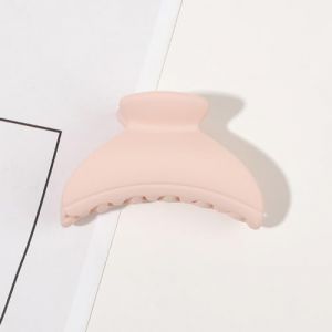 Lot de 20 pinces à cheveux en plastique antidérapantes - Mini épingles à cheveux mates - Accessoires de coiffure tendance pour femmes - Cheveux épais et fins - Rose croissant de lune - 4,5 cm (Blausky, neuf)