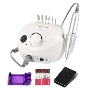 Muuoeou Type de Stylo Électrique Manucure Polisseuse Pro Appareil de Manucure Appareil de Polissage Des Ongles Toute la Machine pour Manucure Pédicure Kit à Ongles Électrique -Prise UE (zheke, neuf)