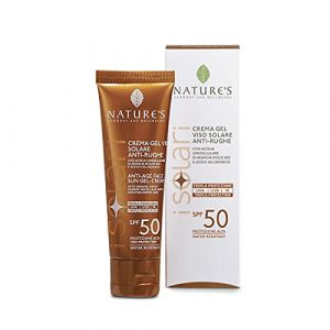 Gel Crème Solaire Anti-Rides Visage SPF50 50 ml de crème (Naturaweb, neuf)
