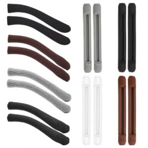 8 Paires De Pinces À Lunettes, Pinces À Lunettes En Silicone, Pinces À Lunettes Antidérapantes, Coussinets D'Oreille Pour Lunettes (DECLAN MCMULLAN LTD, neuf)