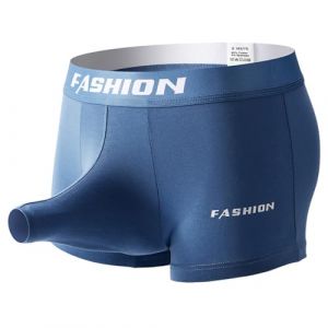 RUMAOZIA Sous-V&ecirc;tements pour Homme Boxer Sexy avec Poche Longue pour P&eacute;nis Poche Boxershorts Sous-V&ecirc;tement &Eacute;l&eacute;phant Masculin Boule Sous-V&ecirc;tements Respirants Course Sissy Sport Confortables (runBel, neuf)