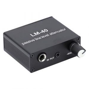 Att&eacute;nuateur de Volume, Att&eacute;nuateur Passif Sonore, Contr&ocirc;leur de Volume Audio - 40 DB - 15 DB, Att&eacute;nuateur de Contr&ocirc;le du Volume Sonore R&eacute;glable avec C&acirc;ble de Sortie de 3,5 Mm (Xinyuea, neuf)