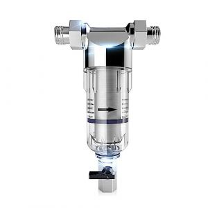 KUEZCVYA Filtre fin r&eacute;utilisable et lavable pour robinet - Filtre &agrave; eau 3/4" - Filtre &agrave; s&eacute;diments pour tuyau d'eau de fontaine (zhengshenriyong, neuf)