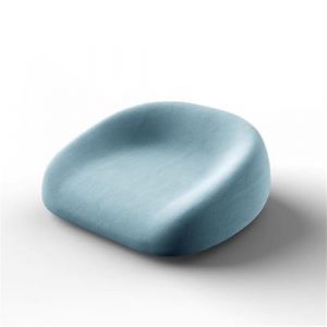 Chickwin Rehausseur Chaise Enfant 4-12 Ans, Rehausseur Chaise Coussin Enfants Portable Lavable Surélevée Coussin avec 2 Sangles à Boucle de Sécurité (35 * 38 * 6cm,Bleu) (chickwing, neuf)