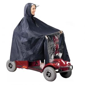 Housse de Pluie pour Scooter de Mobilit&eacute;, Poncho Pluie,Cape de Scooter,Poncho Imperm&eacute;able pour Fauteuil Roulant,Poncho Pluie pour Fauteuil Roulant/Cape Scooter Protection Accessoires Handicap&eacute;s (ysislybin, neuf)