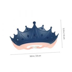 Bonnet de Bain R&eacute;glable pour Gar&ccedil;on Fille Chapeau Visage de Protection Shampooing pour Gar&ccedil;on Fille &Eacute;cran pour Bains (Hidden Incense, neuf)