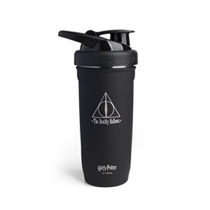 Smartshake Reforce Stainless Steel, 900 ml, Harry Potter Deathly Hallows, Edelstahl, Stahl-Shaker (MyFit24, neuf)
