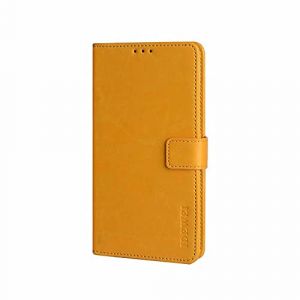 COQUE &Eacute;tui pour t&eacute;l&eacute;phone Portable Wiko Power U30,&eacute;tui &agrave; Rabat en TPU + Cuir,avec Support,Portefeuille avec Fente pour Carte,Protection Antichoc pour Wiko Power U30-Jaune (COQUE, neuf)