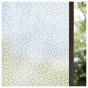 Lifetree Film Fen&ecirc;tre Anti Regard Electrostatique Adh&eacute;sif Occultant Intimit&eacute; Film Vitrage Verre D&eacute;poli Givr&eacute; D&eacute;coratif pour Salle de Bain Maison Cuisine Bureau, 45 x 1000 cm (TipRokuk, neuf)