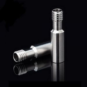 Lot de 2 tubes HeatBreak en alliage de titane Gr5 CR10 pour imprimante 3D Creality CR-10, S4 S5, CR10S, Ender3, Ender 3 Pro, CS3 Hotend (3DSolutionsHut, neuf)