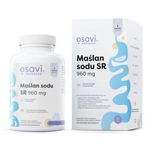 Osavi Butyrate de sodium SR, 960mg - 120 Capsules Vegan | Butyran de sodium microencapsul&eacute; | Haute teneur en acide butyrique | Inodore et insipide | Vegan, sans gluten, sans soja, sans OGM (FitSlimStore, neuf)