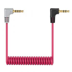 Ancable C&acirc;ble de Microphone TRS vers TRRS 3,5 mm M&acirc;le &agrave; M&acirc;le Angle Droit c&acirc;ble patch pour Rode VideoMic, VideoMicro Go et Autres Microphones Externes Replacement Rode SC7 C&acirc;ble. (Ancable Euro Direct, neuf)