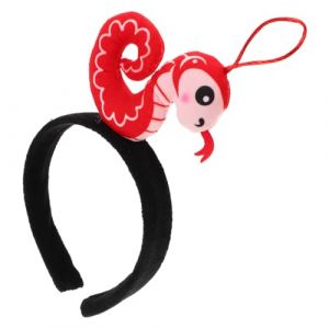 Healvian Bandeau Année Du Serpent Bande De Cheveux De Serpent Déguisement De Serpent Pour Enfant Bandeau En Tissu De Dessin Animé Habiller Le Bandeau Bandeaux D'animaux Pour Enfants Peluche (Le Sengyu, neuf)