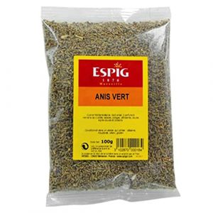Anis vert entier grains 100G (Pankaj boutique indienne, neuf)