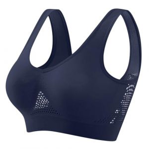 Soutien Gorge Sport Femme - Soutiens-Gorge de sans Couture Yoga sans Armature avec Coussinets Amovibles - Brassiere Grande Taille pour Femmes (Livraison en 5-12 jours * Opqq-jes, neuf)