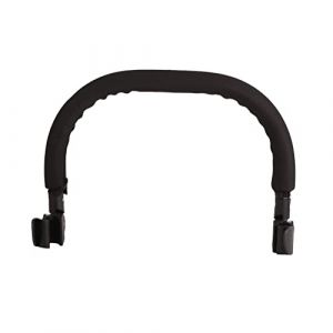 Barre de Pare-chocs de Poussette de bébé à Angle Réglable, Accoudoir, Poignée, Accoudoir de Garde-corps de Poussette de bébé Universel Accessoires de Poussette de Barre de (Noir) (YeHalo, neuf)