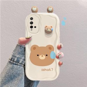PAIX Coque en silicone avec ours 3D mignon et insolite compatible avec Huawei Nova 5T Coque antichoc et &eacute;l&eacute;gante (hdq EU, neuf)