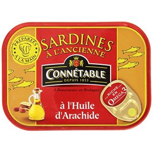 Conn&eacute;table Sardines &agrave; l'huile d'arachide 87 g (BYSI CASH DISCOUNT, neuf)