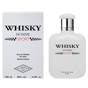 WHISKY Sport &bull; Eau de Toilette 100 ml &bull; Vaporisateur &bull; Parfum Homme &bull; EVAFLORPARIS (Parcolux, neuf)
